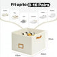 💥Fabric Shoe Organizer, Storage Box 👟Say Goodbye To Shoe Chaos 🚪