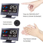🌡️ 50% OFF NOW! ✨ Digital LED Weather Station - Temperature & Humidity Monitor with Forecast Display & Table Alarm Clock 📊⏰