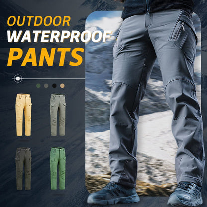 Outdoor Hiking Waterproof Padded Warm Pants For Winter