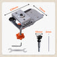 35mm hinge drill locator with clamp