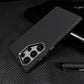 Ultra Slim Carbon Fibre & Metal Button Case Cover for Samsung S Series