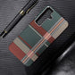 Ultra Slim Carbon Fibre & Metal Button Case Cover for Samsung S Series
