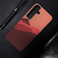 Ultra Slim Carbon Fibre & Metal Button Case Cover for Samsung S Series