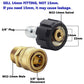 Simple and fast installation, suitable for M22 to rotate to 3/4 inches, 3/8 inches, 8PC