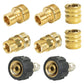 Simple and fast installation, suitable for M22 to rotate to 3/4 inches, 3/8 inches, 8PC