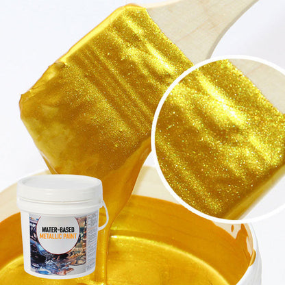 🔥Waterproof gold leaf paint for arts, paintings and crafts