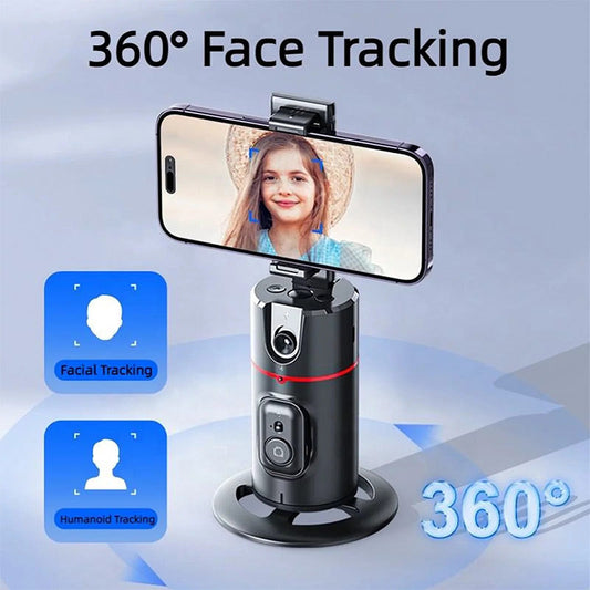 Auto Face Tracking Phone Holder Tripod, for all social media play forms