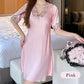 🔥Today 53% off🔥V-Neck Lace Embroidered Nightgown