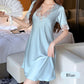 🔥Today 53% off🔥V-Neck Lace Embroidered Nightgown