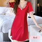 🔥Today 53% off🔥V-Neck Lace Embroidered Nightgown