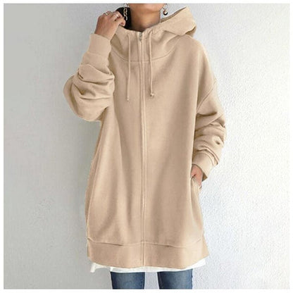 💥Limited Time Special Offer 50% off🔥Women's Autumn/Winter Zipper Hooded Sweater