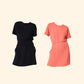 🔥Buy 2 Also save £10🔥Casual Elastic-Waist T-Shirt Dress👗