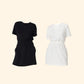 🔥Buy 2 Also save £10🔥Casual Elastic-Waist T-Shirt Dress👗