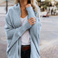 WOMEN'S BATWING CABLE KNITTED SLOUCHY OVERSIZED CARDIGAN SWEATER