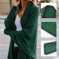 WOMEN'S BATWING CABLE KNITTED SLOUCHY OVERSIZED CARDIGAN SWEATER