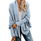WOMEN'S BATWING CABLE KNITTED SLOUCHY OVERSIZED CARDIGAN SWEATER