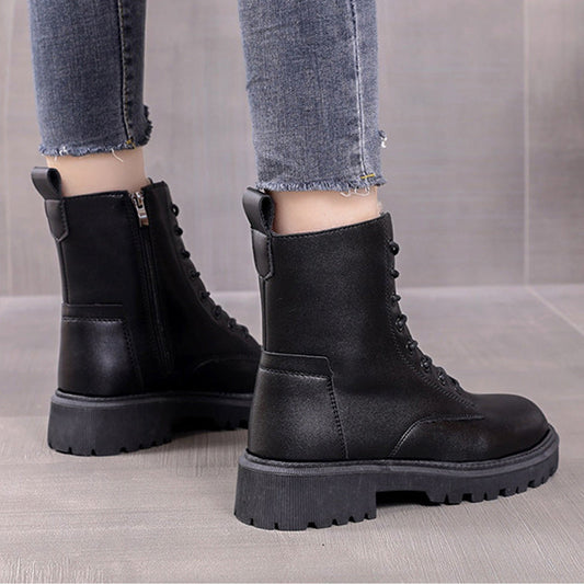 Soft Lining Non-Slip Thick Sole High-Top Boots