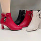 🔥HOT SALE 49% - Fashion pointed ankle boots with bow