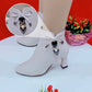 🔥HOT SALE 49% - Fashion pointed ankle boots with bow