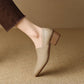 ✨ Spring/Summer Hot Sale 50% OFF 💕Women's Vintage Pointed Toe Slip-On Soft Shoes（The more you buy, the higher the discount）