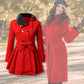 [Cadeau d'Hiver] Manteau d'Hiver A-Line à Double Boutonnage pour Femmes