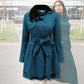 [Cadeau d'Hiver] Manteau d'Hiver A-Line à Double Boutonnage pour Femmes
