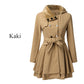 [Cadeau d'Hiver] Manteau d'Hiver A-Line à Double Boutonnage pour Femmes