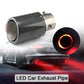 💥New Year special offer🎉 Car Tuning Carbon Fiber LED Light Emitting Exhaust Pipe (High Temperature Resistant)