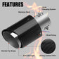 💥New Year special offer🎉 Car Tuning Carbon Fiber LED Light Emitting Exhaust Pipe (High Temperature Resistant)