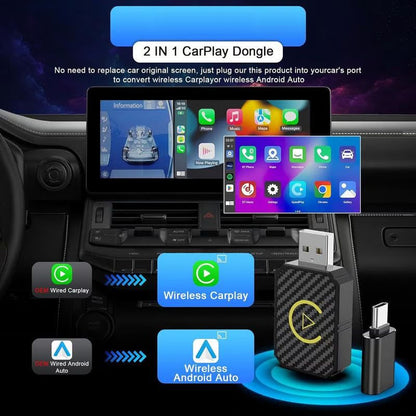 Mini Wireless CarPlay Adapter（50% OFF）