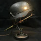 Vintage Helm Hars Tafellamp