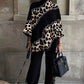 Top met hoge hals en losse broek voor dames