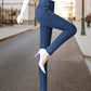 Women's Elastic High-Waisted Slim Fit Jeans