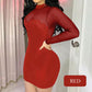 Mesh Bodycon Mini Dress