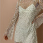 🔥2025 Hot Sale -  49% OFF💃 Women's Two Piece Sexy Sequin Dress
