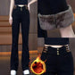 🔥Limited Time 50% Off 🔥Women's High-Waisted Flared Pants with Plush Lining