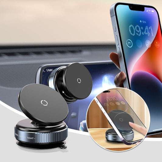 📱 BUY 2 GET 1 FREE! 🚗 360° Rotating Phone Holder – Vacuum Suction, Strong Grip & Universal Compatibility 🔄