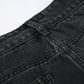 ✨Vaqueros rectos con brillantes y estilo urbano para mujer🛒envío gratis