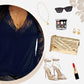 long-sleeved top with V-neck and lace details