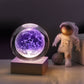 🌌 60% OFF NOW! ✨ 3D Galaxy Crystal Night Light – 16 Colors, Remote Control & USB Powered 🌙