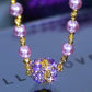 💖HOT SALE 53% OFF💖✨Elegant Imitation Pearl Necklace with Sparkling Magnetic Rhinestone Ball