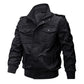 🧥 69% OFF NOW! 🔥 Men's Military Stand Collar Zipper Jacket - Durable & Weather-Resistant, Tactical Style with Multiple Pockets for Outdoor/Urban Wear 🏔️📦