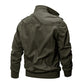 🧥 69% OFF NOW! 🔥 Men's Military Stand Collar Zipper Jacket - Durable & Weather-Resistant, Tactical Style with Multiple Pockets for Outdoor/Urban Wear 🏔️📦