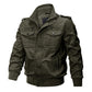 🧥 69% OFF NOW! 🔥 Men's Military Stand Collar Zipper Jacket - Durable & Weather-Resistant, Tactical Style with Multiple Pockets for Outdoor/Urban Wear 🏔️📦