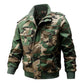 🧥 69% OFF NOW! 🔥 Men's Military Stand Collar Zipper Jacket - Durable & Weather-Resistant, Tactical Style with Multiple Pockets for Outdoor/Urban Wear 🏔️📦