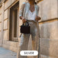 ✨Sequin Open Front Top Wide Leg Pants Set