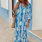 💖49% OFF💖 Elegant Breathable V-Neck Floral Dress