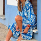 💖49% OFF💖 Elegant Breathable V-Neck Floral Dress