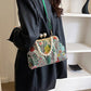 Women Vintage Flower Embroidery Handbag