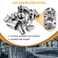 Flat Head Threaded Insert Nut Rivet Nuts Set